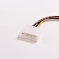1pcs 4 Pin Molex IDE Male to 4P ATA Female Power Cable to Floppy Drive Adapter Computer PC Floppy Drive Connector Cord PSU. 