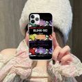 Cool B-Blink182 Mobile Cell Phone Case for iPhone 15 14 13 12 11 X XR XS 8 Pro Max Plus Mini Clear Transparent Phone Cover Shell. 