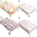 Fruit Leaf Print Tablecloth Oil Proof PVC Wrinkle Resistance Tea Table Cover Home Textile. 