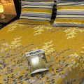 Printed King Size Sylonica Cotton Bedsheet Set With Pillows Cover Gift Pack Most Demanding. 
