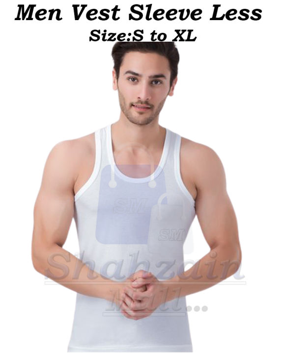Cotton Vest banyan Sleeve Less Stretchable Shape Wear Vest for Men