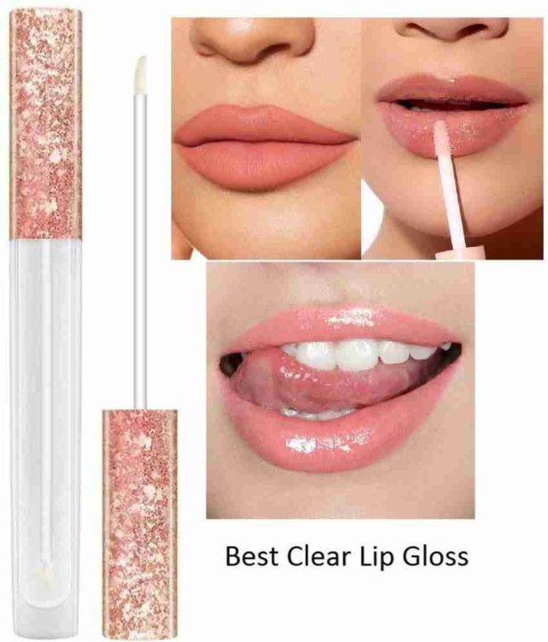 Magic Transparent Lip Gloss Shiny Moisturizing Pink Lips
