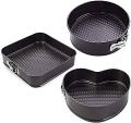 Non Stick Cake Pans-Kitchen & Dining -Bakeware -Baking Trays & Pans 3 pcs set different shape cakepan. 
