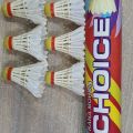 Premium Quality Choice  Badminton Feather Shuttle Cocks Pack of 12 Shuttlecock Racket One Dozen Rocket Sports Tennis Badminton Shuttlecocks Year 2016. 