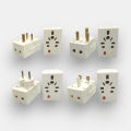 Multi Plug Shoe With Round Pin Flat Pin Light Plug and Power Plug US AU UK EU Plug Converter Multi Switch Multi Socket With Fuse and Light. 