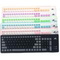 Portable Silent Foldable Silicone Keyboard Usb Flexible Soft Waterproof Roll Up Keyboard For Pc Laptop Computer Accessories. 