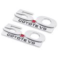 5.0 Coyote V8 Emblem for 11-14 Ford Mustang F150 Side Fender. 