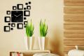 3D Wooden Wall Clock,Wooden Watch DIY Design Decoration Clocks Square Wall Clocks New Design Creative Clocks for Home Living Room and Offices and for Gifts. 