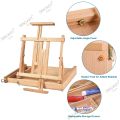 SINOART LOW NOQ Art Easel box In stock table top easels for display beech wood. 