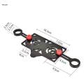 Foldable Angle Measurement Tool Adjustable Opening Positioning Portable Woodworking Construction. 