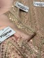 BRAND NAME * LAAM**    FABRIC * (Shirt)..CHIFFON   FRONT Heavy Embroidered Front With Squence wokr ** BY BANO COLLECTIONS**. 