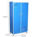 5 Feet wooden Sheet Wardrobe Cupboard Almari -Blue. 
