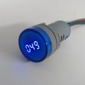 TOMZN AC 0-100Hz Hz 22MM LED frequency meter indicator pilot light Red Yellow Green white Blue. 