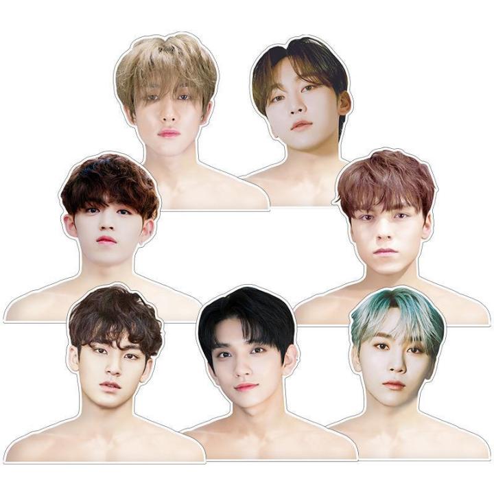 SEVENTEEN boy group Hong Jisoo, DK, Kim Minkyu, Lee Seokmin, Kwon Soonyoung, peripheral humanoid clothes hangers