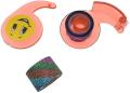 Shiny Mini Tape Set, 9 in 1 with 1 Cut, Colors. 