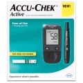 Accu Check Active Glucometer with 10 free strips Life Time warranty. 
