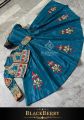 Stylish Separate Embroidered Koti with Maxi Style Dress For 14th August - Independence Day Dress For Women (2 Piece Suit/Koti+Maxi) 14th August Dress For Girls (Most Demanding/New Arrival). 