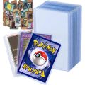 Topload Card Holder Trading Card Sleeves for Pokemon, Digimon, Magic, Vanguard, Yugioh TCG, K-Pop Card 3" x 4" Clear(7.62cm x 10.12 cm). 
