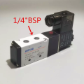 Pneumatic Electric Solenoid Valve 4V210-08 Coil Volt DC24V ACC220V 5 Way 2 Position Air Control Valve. 