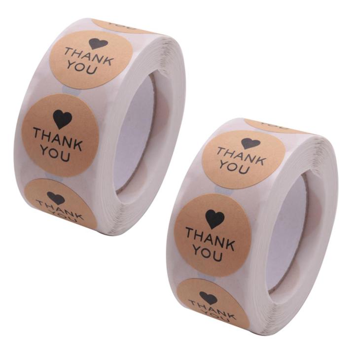 Thanks Stickers Student Thank You Stickers/500 Labels Per Roll