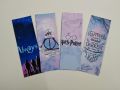 Harry Potter Bookmarks (Pack of 4) - Pink theme. 