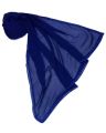 Crinkle Chiffon Dupatta For Girls And Women Navy Blue / Royal Blue Colored Crinkle Chiffon Full Size Lace Dupatta Chiffon Dupatta with 4-Side ZigZag Cotton Lace Ideal for Traditional Wear. 