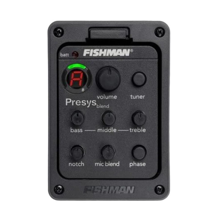 Panda Online Fishman Presys 301 Mic Blend Dual Model Guitar Preamp EQ Tuner Piezo Pickup Beat