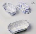 96Pcs Disposable Oval Eclair Cupcake Muffin Paper Liner Baking Cups - Multicolor. 