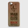 iPhone 5c Cover - SkinLee HQ Hard Case - Fawkes Mask - SKINLEE-470-1-266-154. 