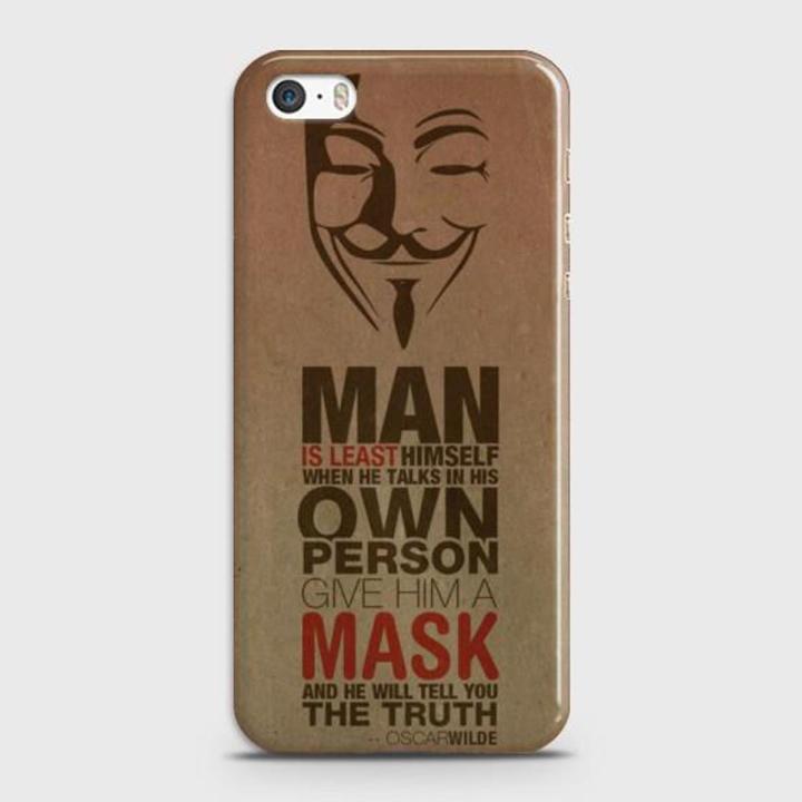 iPhone 5c Cover - SkinLee HQ Hard Case - Fawkes Mask - SKINLEE-470-1-266-154
