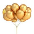 Happy Birthday Blue and Gold Theme Set ( 1 Pc Blue Birthday banner-30 Pc Balloons Gold -Blue & white-1 Pc Curtains 6 Feet Length and 3.5 Feet Width ) Birthday & Party Decorations -Birthday Items Birthday Accessories -Blue & Gold Theme. 