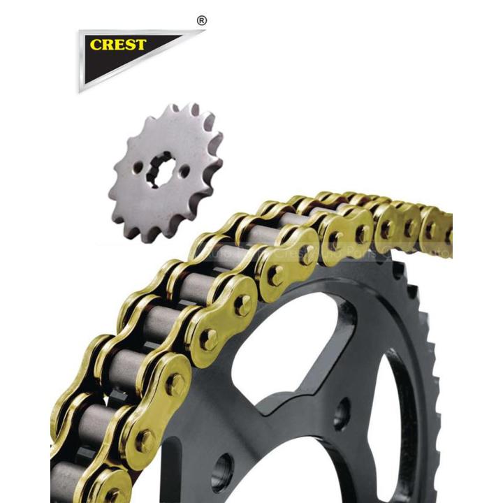 WHEEL CHAIN SPROCKET KIT COMPLETE 14T 41T CDI70 OEM QUALITY (BOX PACK) ALL 70CC MODELS