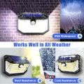 Seklin Solar Lights Outdoor Motion Sensor 178 LED Solar Security Light Garden Fence Lighting for Wall Garage Front Door Porch Yard Driveway IP65 Waterproof 3 Modes 270° Wide Angle Flood. 