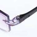 4 Pairs Retro PC Reading Glasses Strength: 1.0~4.0x Black+Blue Blue Light Blocking Glasses Multifocal Diamond-cut Bifocal Anti Eyestrain Reading Glasses Readers. 