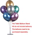 7 Balloons Column Stand Reusable Clear Balloon Holder,Table Balloon Stand Kit for any occasions Party Decorations ( Birthday Wedding Anniversary  Pool Parties Themed Parties Home Decorations ). 