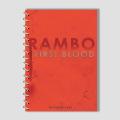 Spiral Notebook A4 or A5  -  Rambo. 