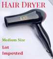 Electric Hair Dryer Lot Imported Heavy Duty Hot and Cold Fast Air Throw  High Quality - Professional Hair Dryer Foldable Travel Hair dryer. 