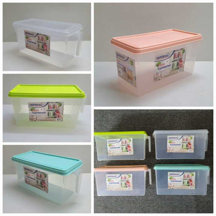 Home%20&%20Refrigerator%20Storage%20Box%20Transparent%20Sealed%20Rectangle%20Plastic%20Container%20with%20Lid%20and%20Handle%20By%20Golden%20Traders%20-%20Image%204