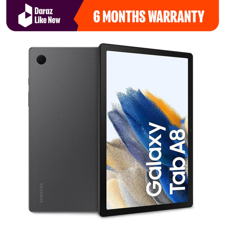 Samsung Galaxy Tab A8 10.5 inches (X200) 3GB Ram, 32GB Rom WIFI Tablet (FREE BOOK COVER) - Daraz like new tablets