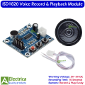 ISD1820 Voice Recording Module with Speaker | 10 Seconds Record & Playback | DIY Sound Module for Arduino Projects & Robotics by Electrica. 