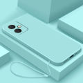 VIVO Y27 4G Y27 5G Liquid Silicone Straight Edge Phone Casing Candy Color Silicone TPU Back Cover. 