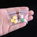 100Pcs/pack 4x3cm Mini Zip Lock Baggies Plastic Packaging Small Ziplock Bag 3 size as your choice. 