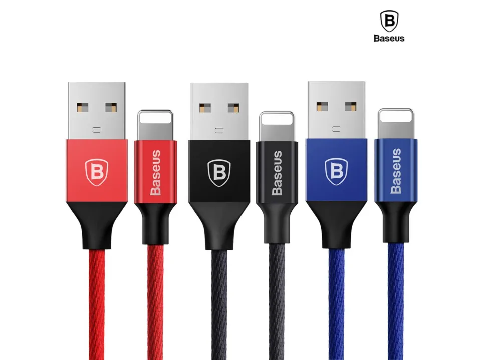 YIVEN 2A LARGE CURRENT USB TO IPHONE LIGHTNING CABLE 60cm power