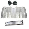 Car Universal windsheild glass Foldable Sun Shade 1-piece. 