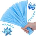 Plush Wired Sticks Fuzzy Polyester Wire Flexible Craft Supplies Assorted Colors Tinsel Diy Toys for DIY Kids Children. 
