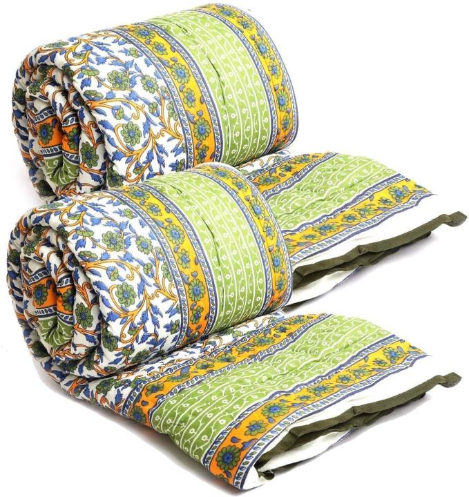 Double%20bed%20size%20razai%20filled%20with%20100%25%20pure%20white%20cotton%20lehaf%20foldable%20light%20weight%20(Multicoloired%202%20sleeping%20capacity%20size%206.5%C3%977.5%20feet%20or%2090%C3%9778%20inches)%20-%20Image%205