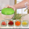 YYS Small Mini Portable Turbo Cutter Chopper Manual Easy Spin Cutter Chopper Machine. 