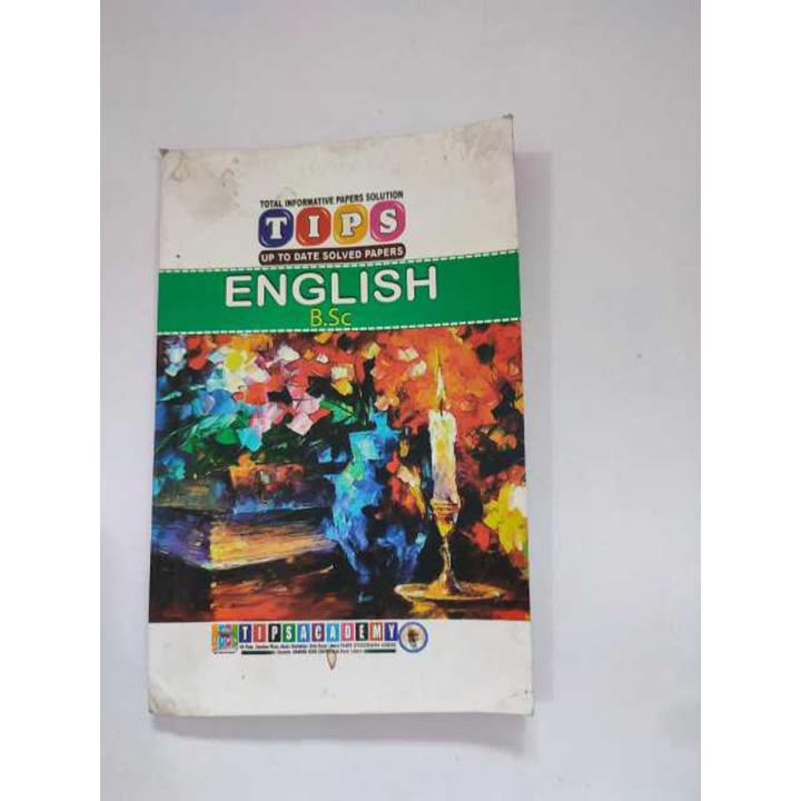 TIPS PAST PAPER BSC , Bcom ENGLISH all other subjects available (only one book)