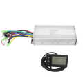 Motor Controller Model 866C-6 36V 48V Dislplay Of Electric Bike Digital Computer Pannel 36V Bicycle Speedometer. 