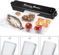 Food Vacuum Sealer Machine, Automatic Mini Portable Vacuum Sealer Home Vacuum Air Sealing System for Food Meat, Meal Preservation/Starter Kit. 
